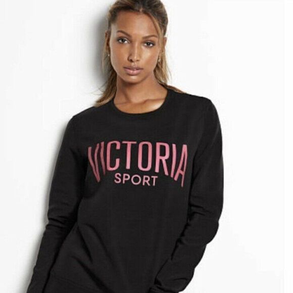 Victoria's Secret Sport Crewneck Fleece Sweatshirt - Picture 8 of 8
